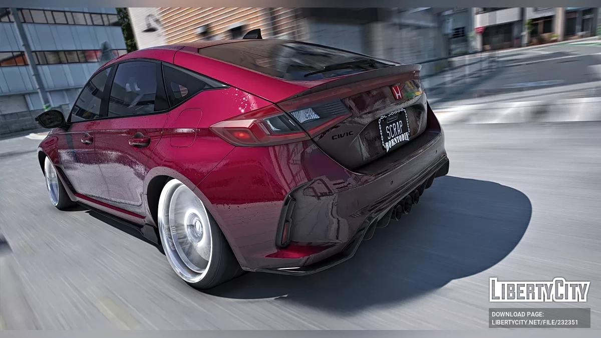 Bagged 2023 Honda Civic Type R / GTA 5