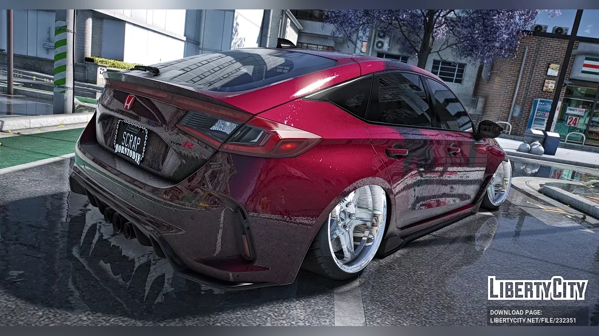 Bagged 2023 Honda Civic Type R / GTA 5