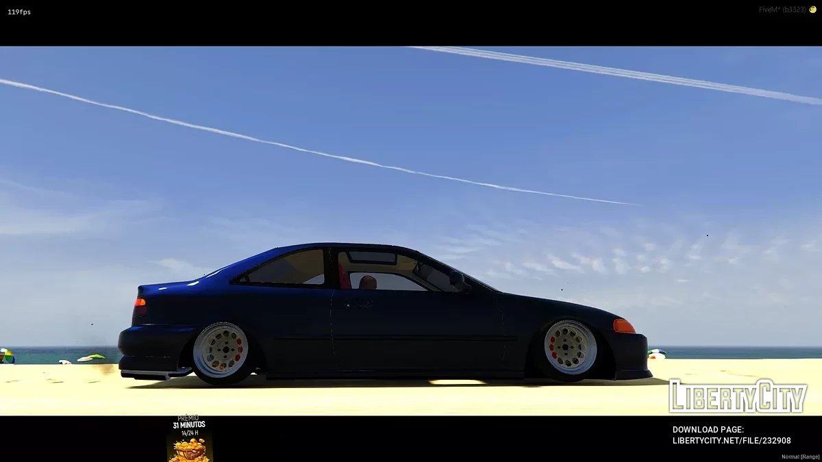 Honda Civic EJ2 Купе / GTA 5