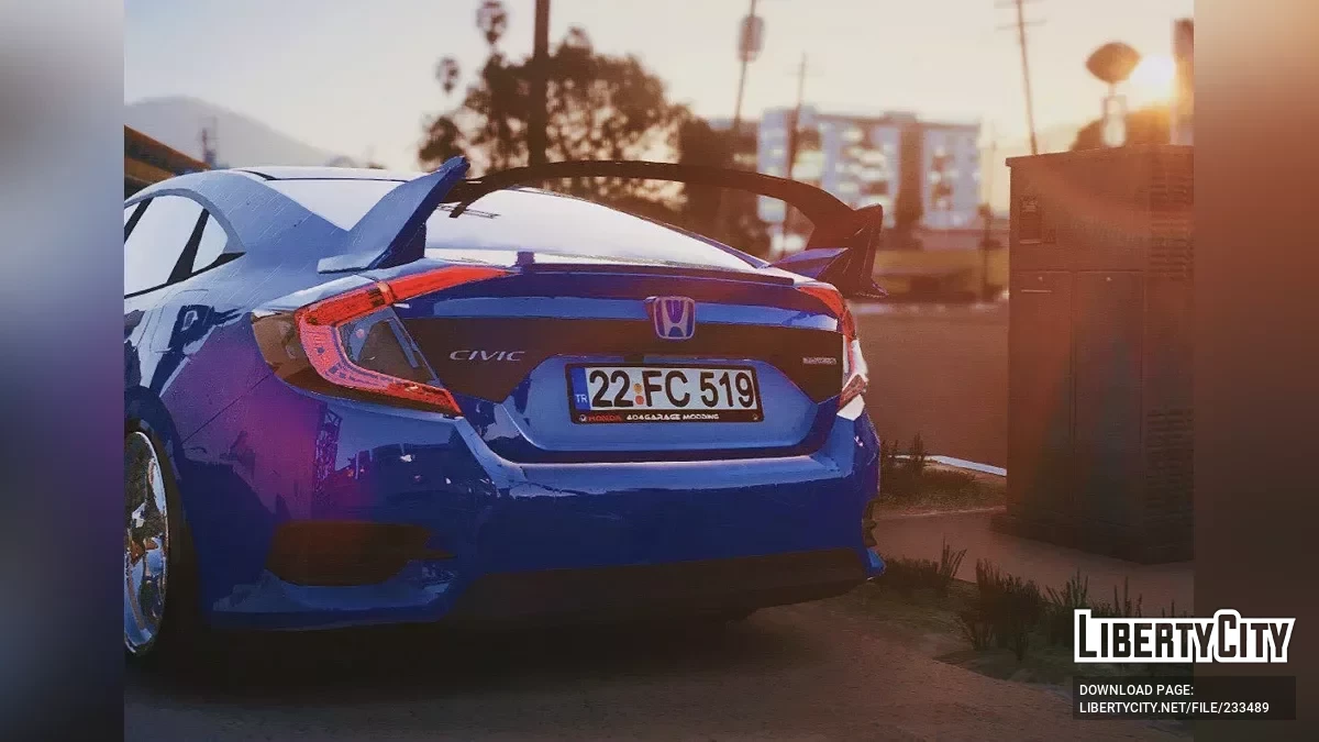 Honda Civic FC5 / GTA 5