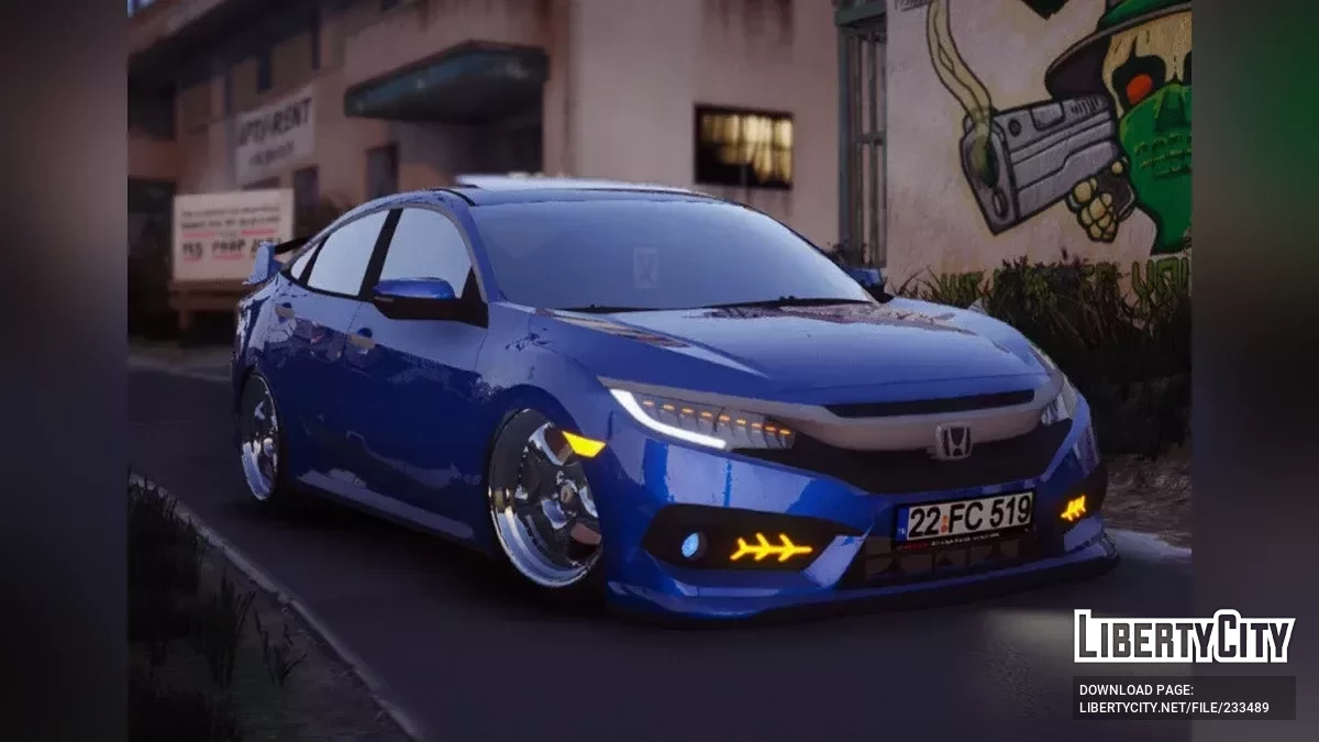 Honda Civic FC5 / GTA 5