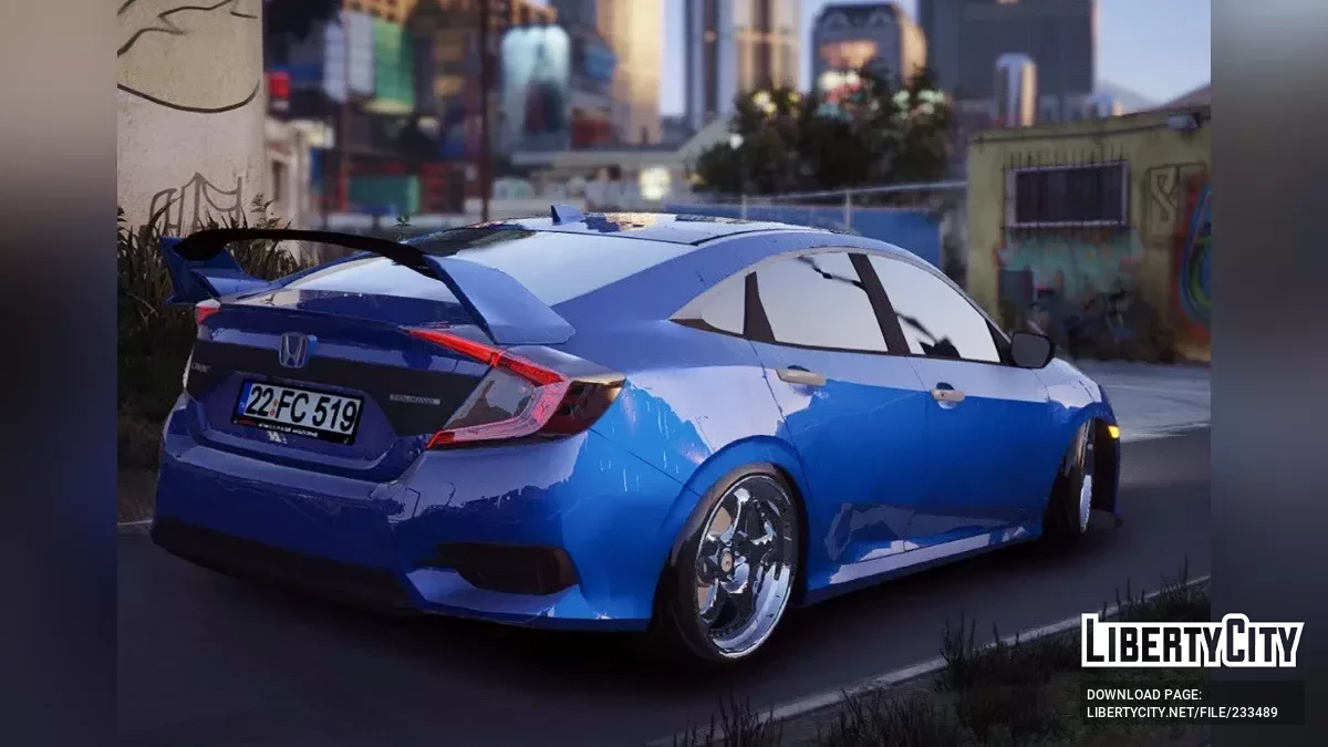 Honda Civic FC5 / GTA 5