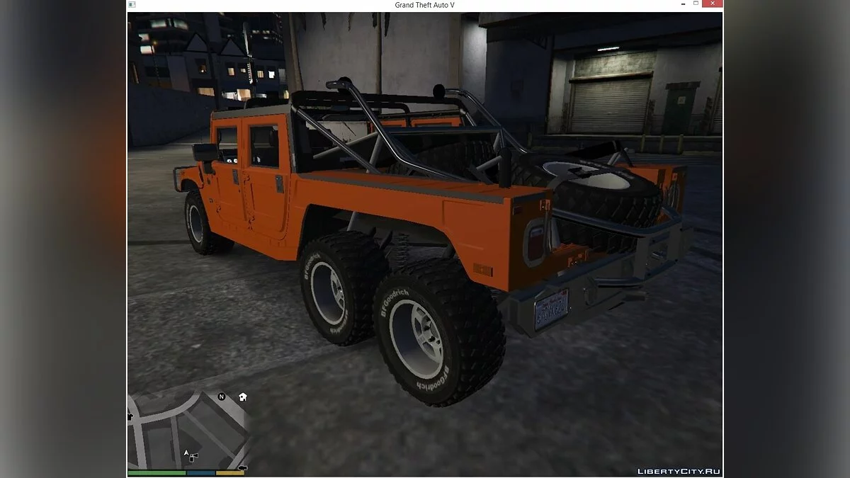 Hummer H1 6X6 v2.3 / GTA 5