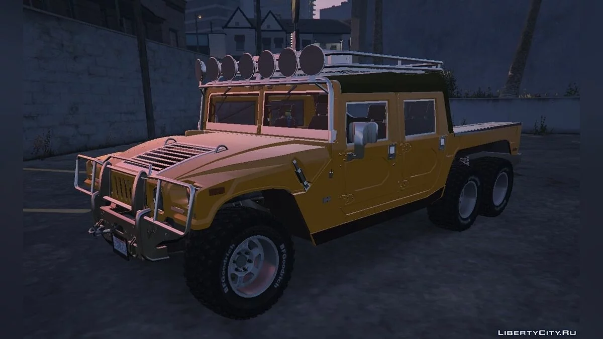 Hummer H1 6X6 v2.3 / GTA 5