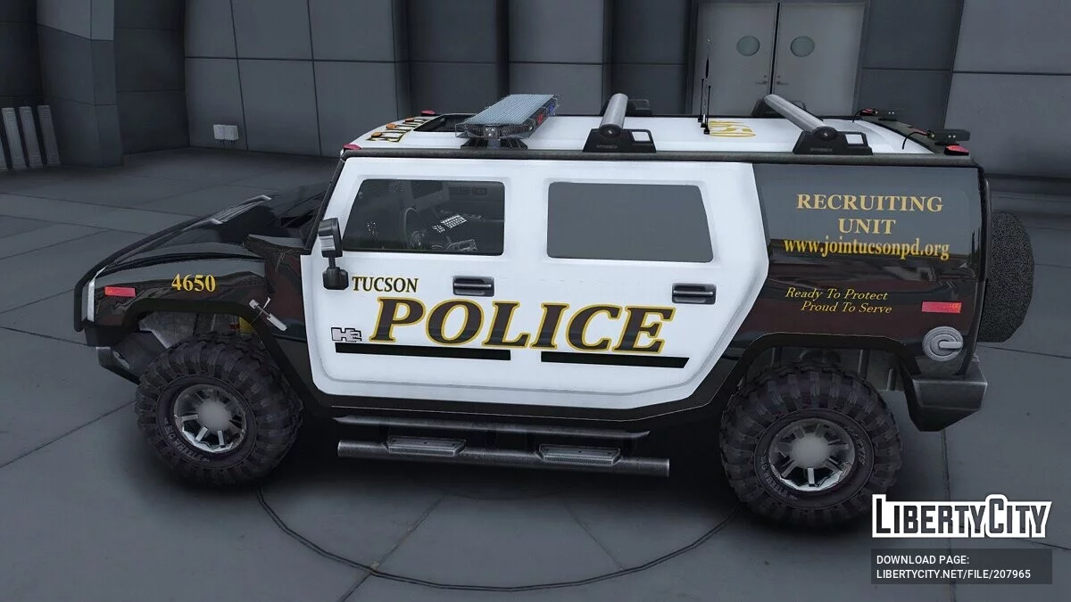 Hummer H2 Police / GTA 5