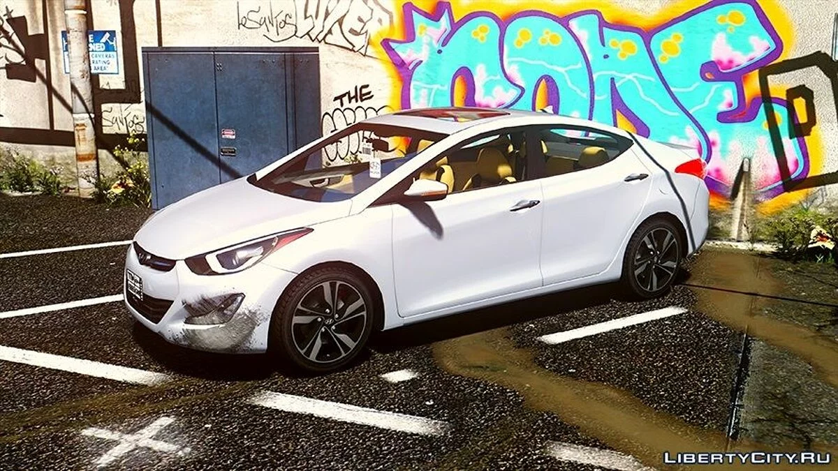 Hyundai Elantra 2016 GLS 1.0 / GTA 5