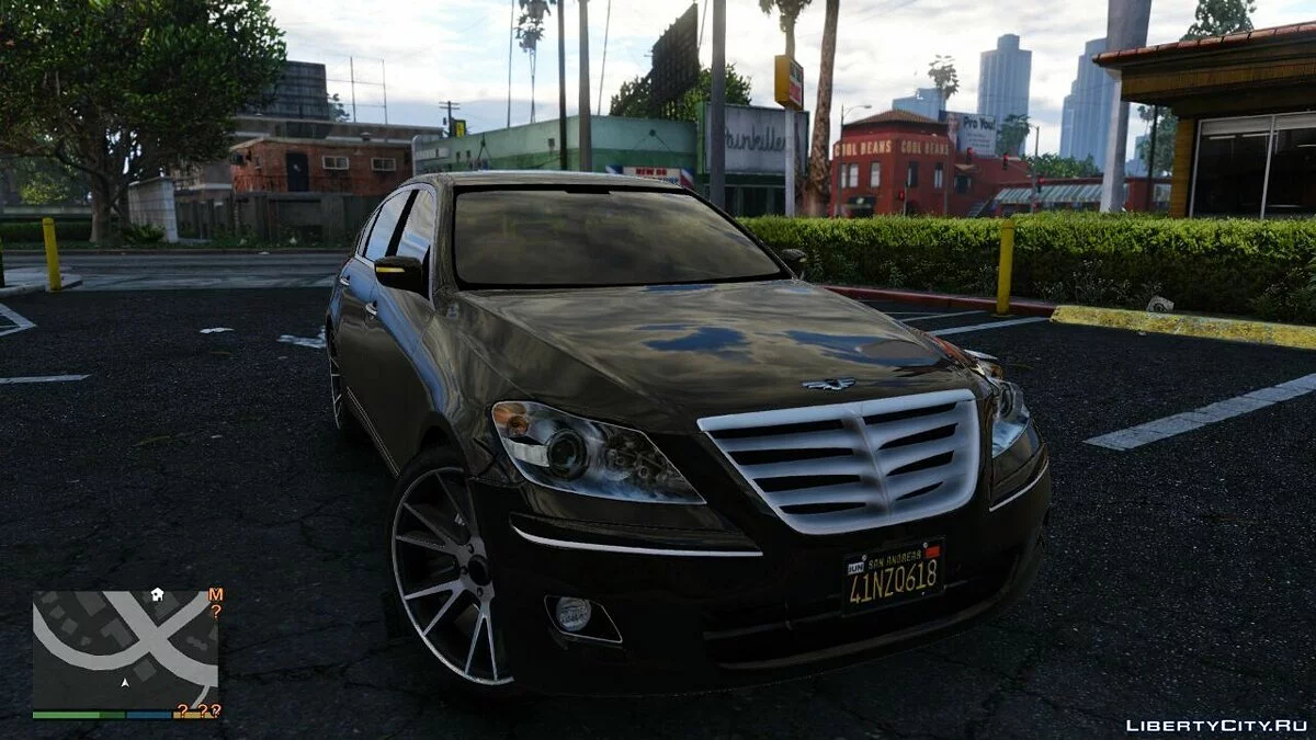 2009 Hyundai Genesis V6 Sedan 0.1 / GTA 5
