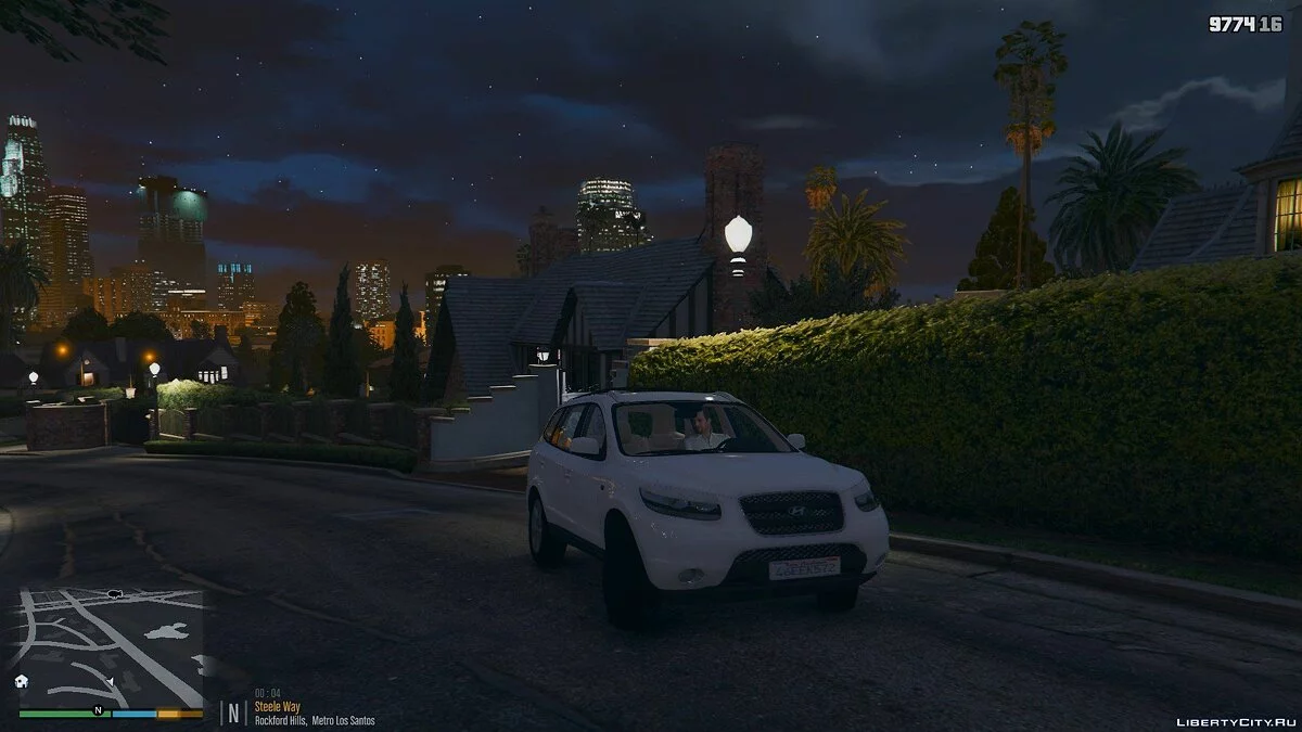 Hyundai Santa Fe 2008 [Add-On / Replace | Tunable | Wipers] / GTA 5