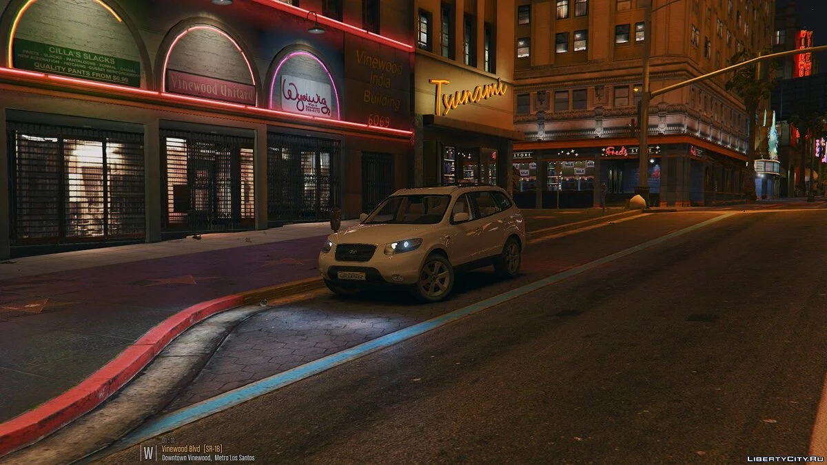 Hyundai Santa Fe 2008 [Add-On / Replace | Tunable | Wipers] / GTA 5