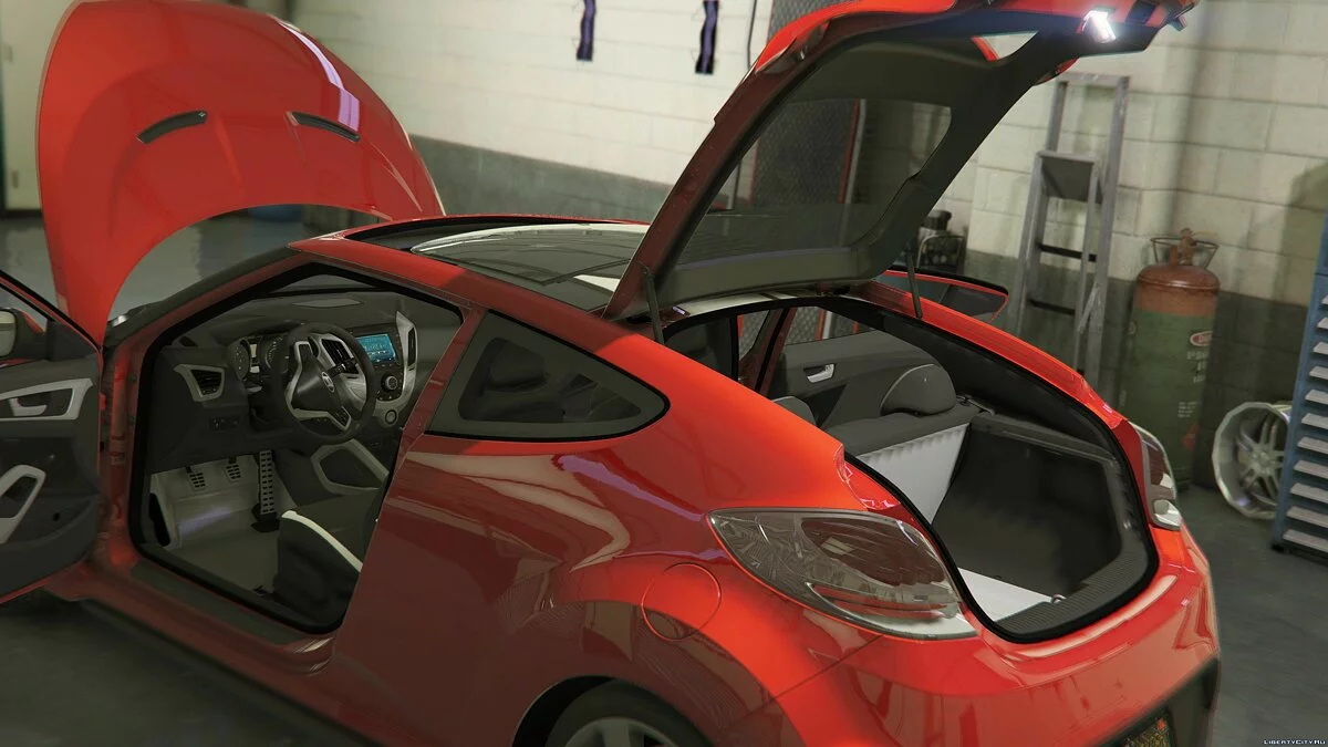 Hyundai Veloster [Autovista | Livery | Add-On / Replace] 1.3 / GTA 5