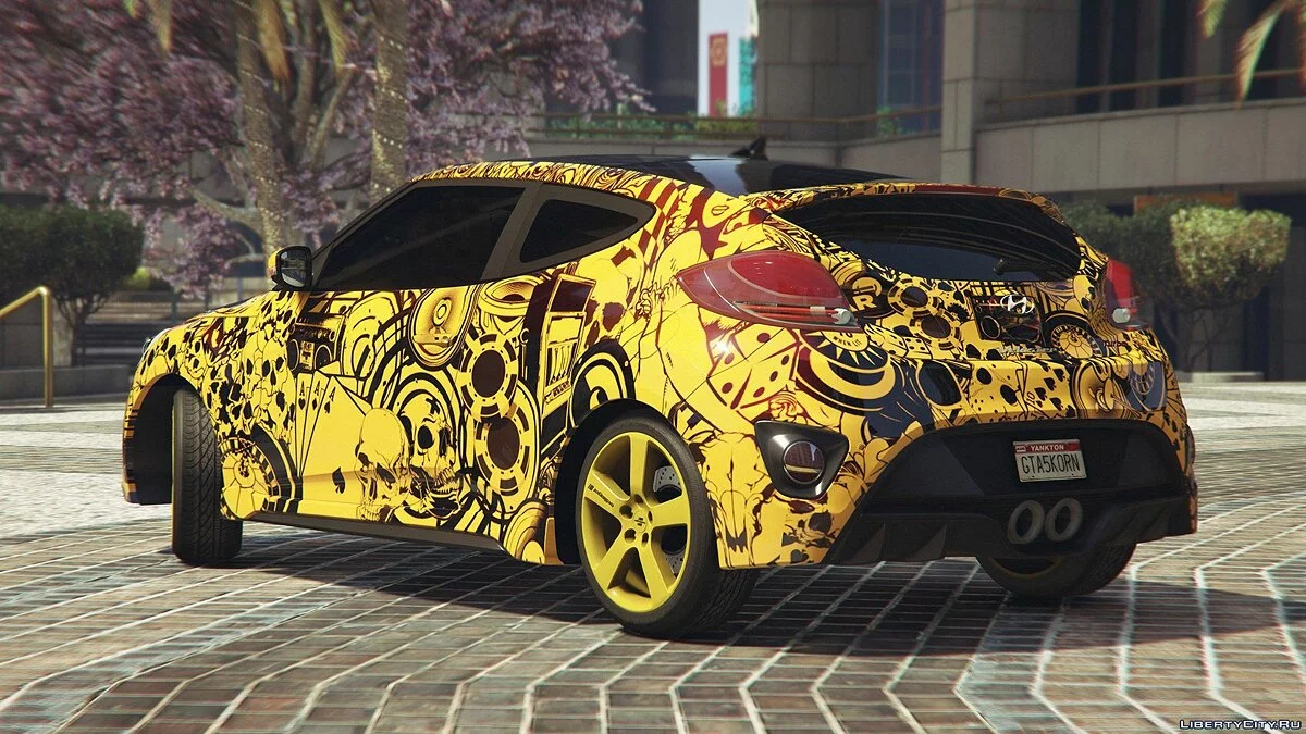 Hyundai Veloster [Autovista | Livery | Add-On / Replace] 1.3 / GTA 5