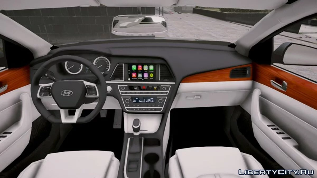 Hyundai Sonata 2018 HQ [Replace] 1.1 / GTA 5