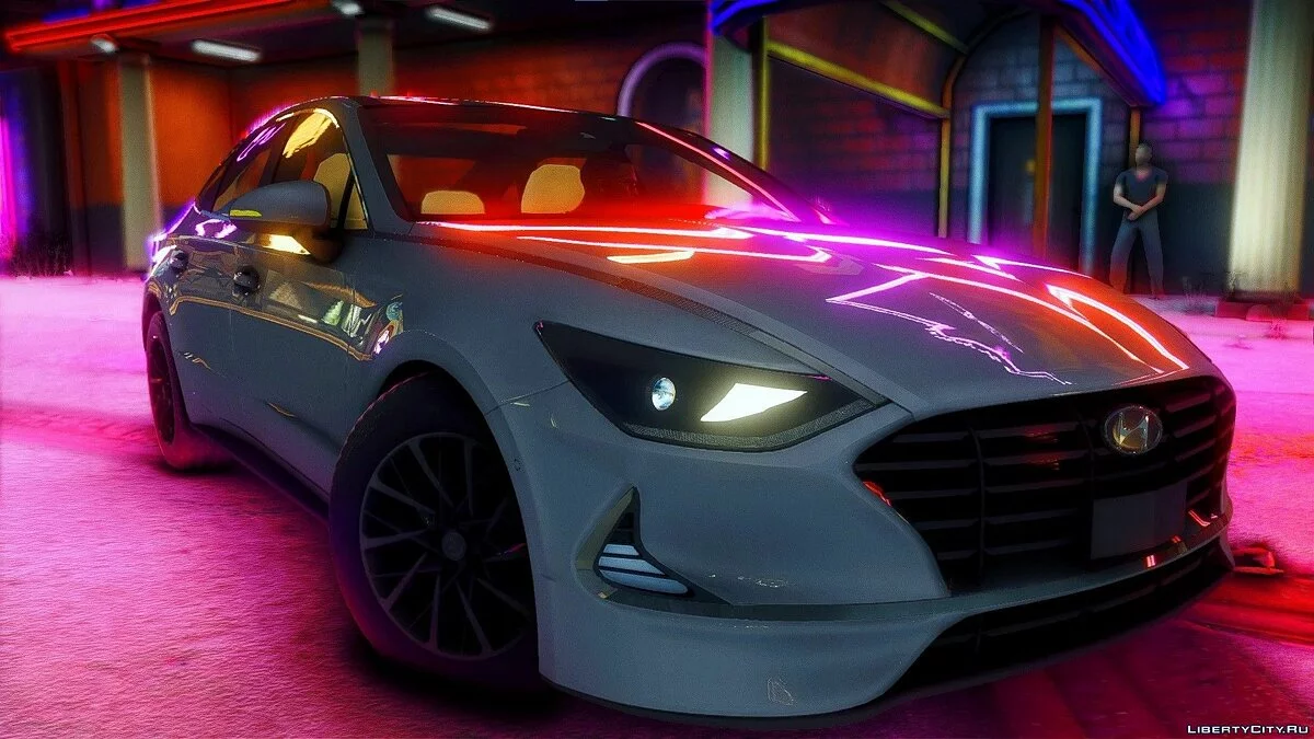 Hyundai Sonata 2020 v2.0 / GTA 5