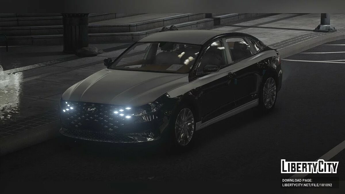 Hyundai Azera 2022 v2.0 / GTA 5