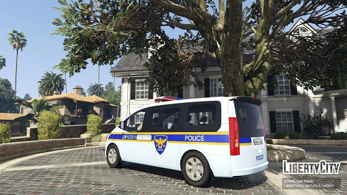 2021 Hyundai Staria Police / GTA 5