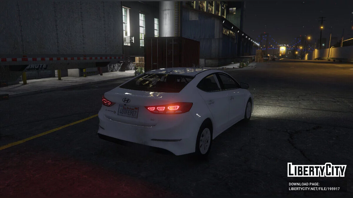 Hyundai Elantra 2017 v2.0 / GTA 5