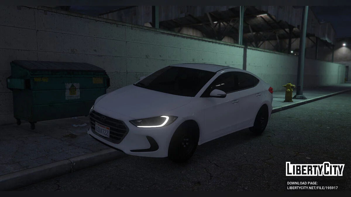 Hyundai Elantra 2017 v2.0 / GTA 5