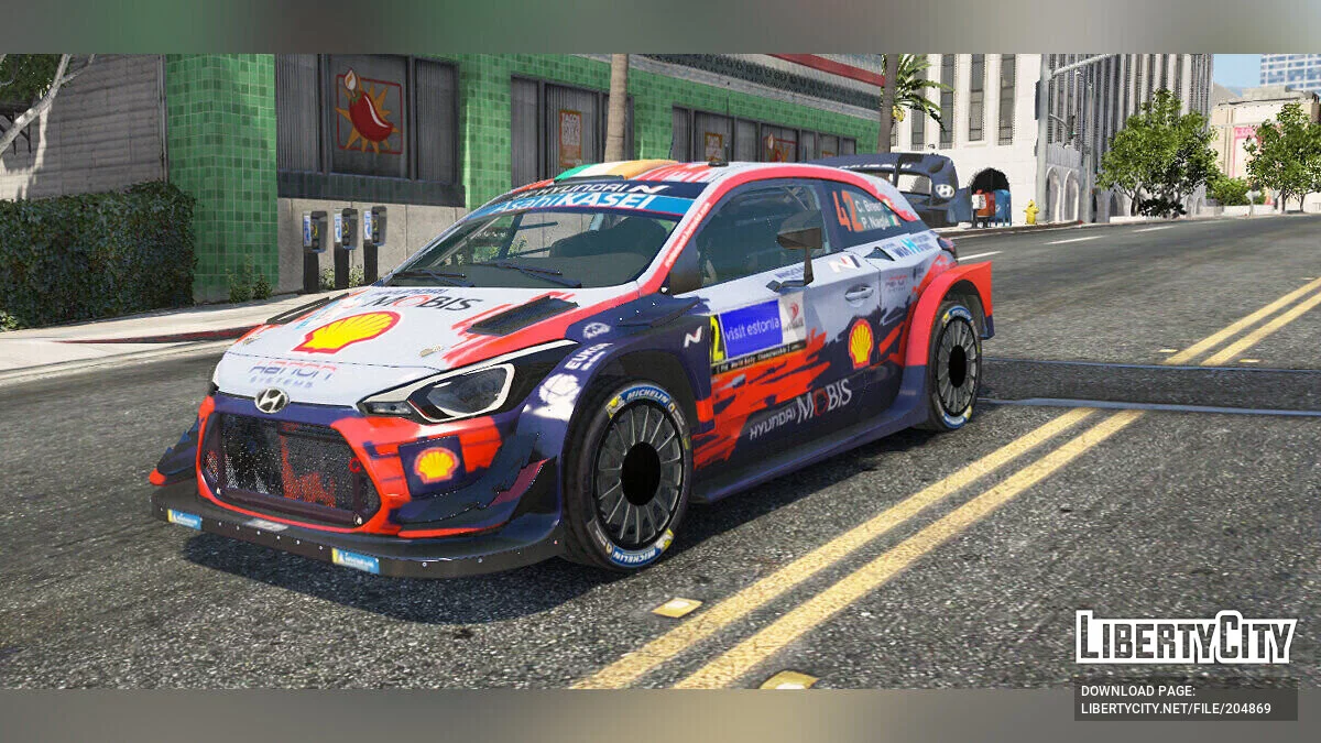 2021 Hyundai i20 Coupe WRC v1.0 / GTA 5