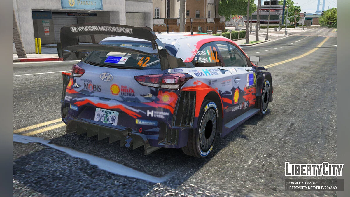 2021 Hyundai i20 Coupe WRC v1.0 / GTA 5
