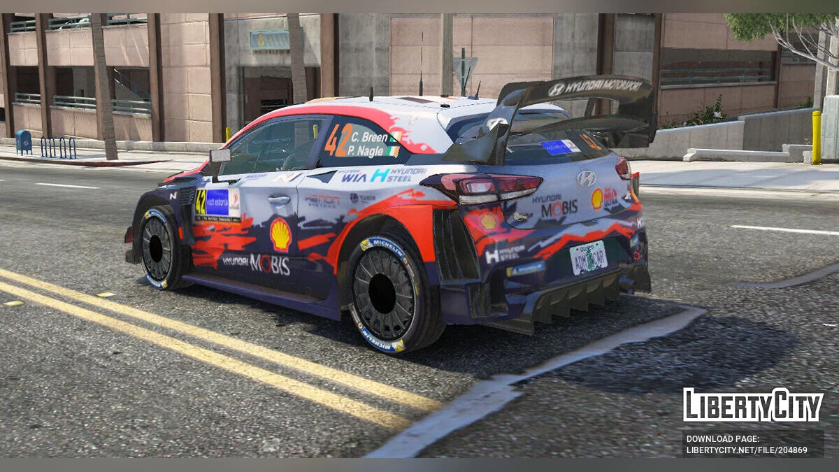 2021 Hyundai i20 Coupe WRC v1.0 / GTA 5