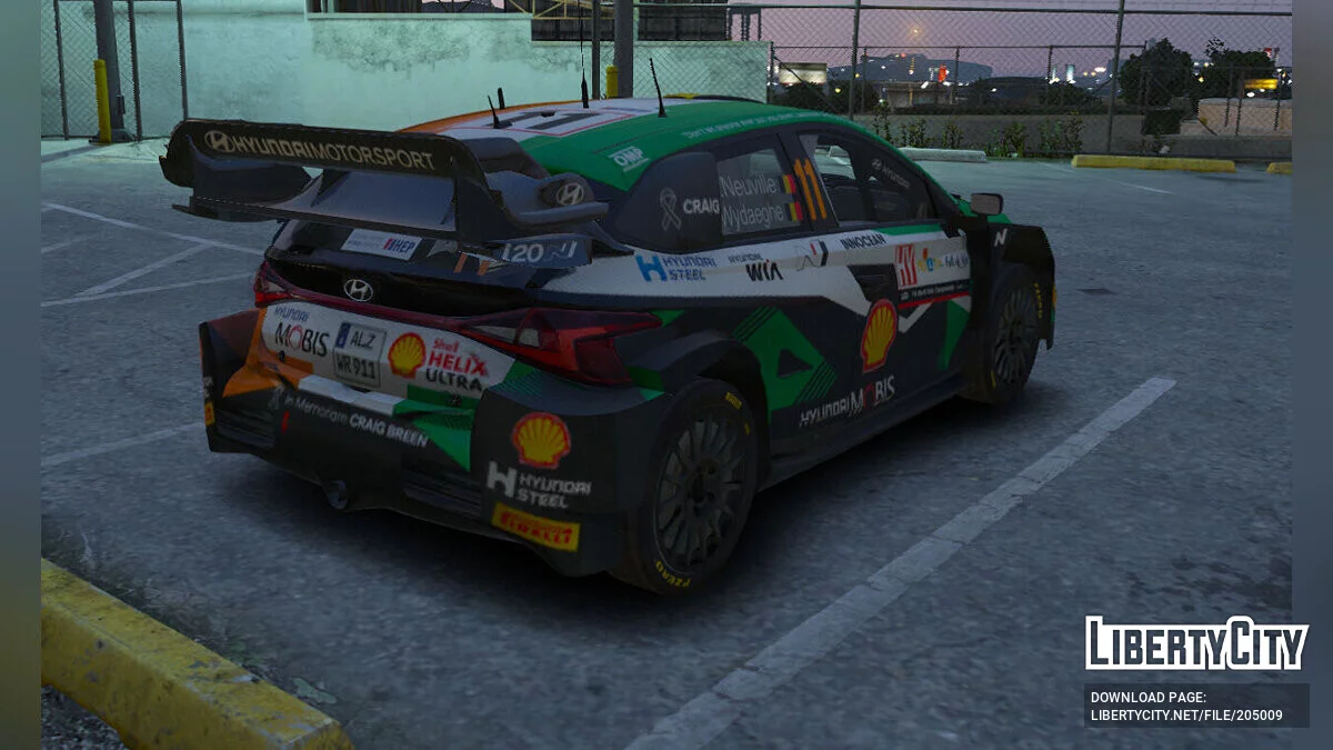 2023 Hyundai i20 Rally 1 v1.0 / GTA 5