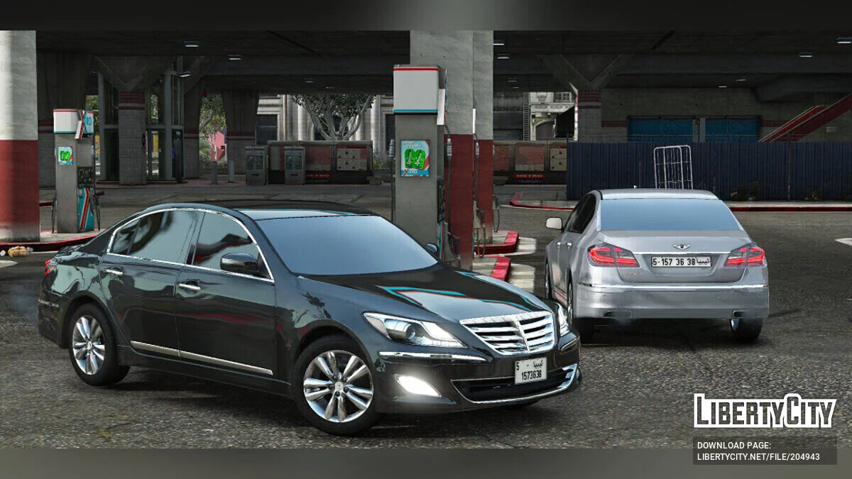 Huyndai Genesis 2012 v1.0 / GTA 5