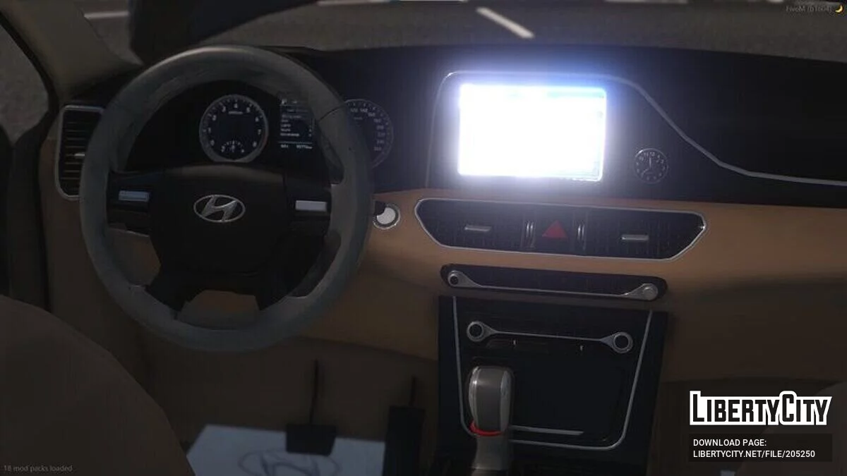 Hyundai Azera 2018 / GTA 5