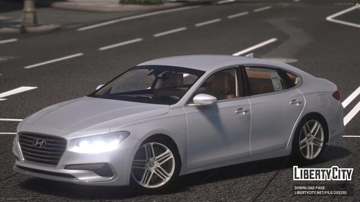Hyundai Azera 2018 / GTA 5