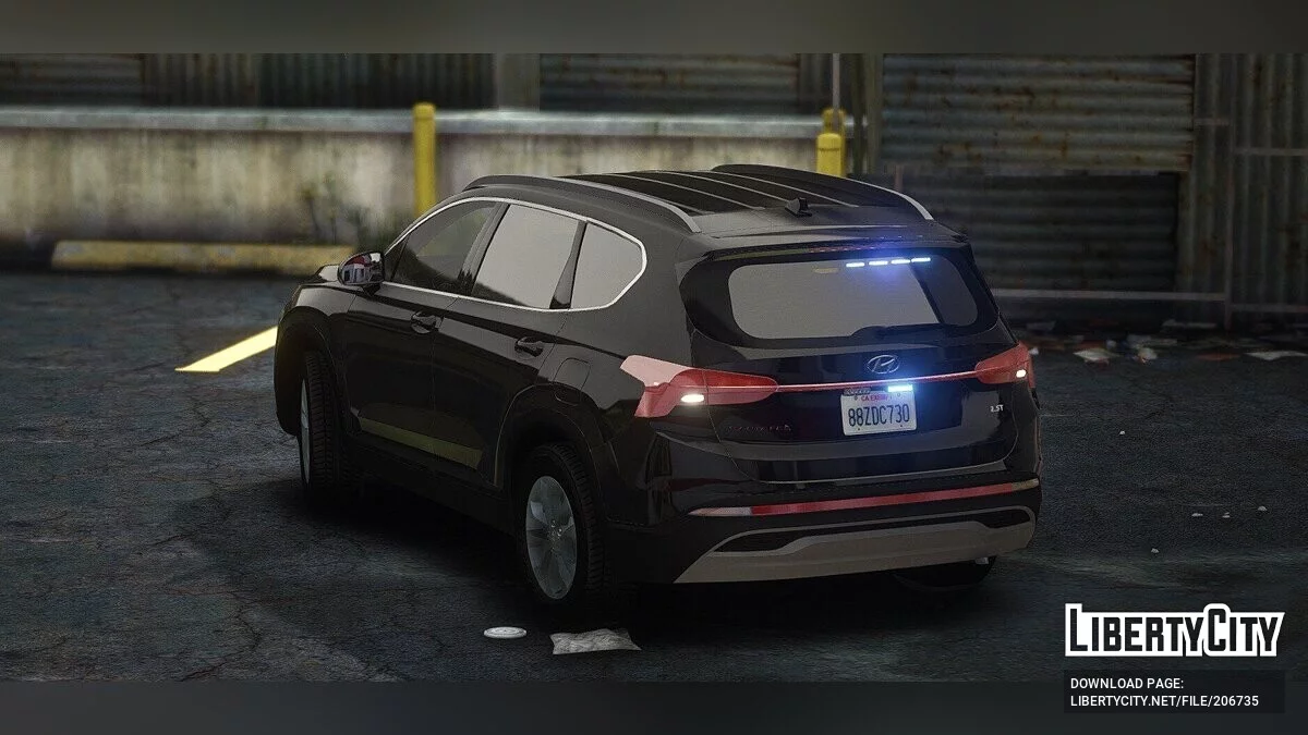 2023 Hyundai Santafe Unmarked v1.1.0 / GTA 5