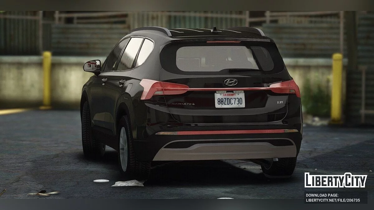 2023 Hyundai Santafe Unmarked v1.1.0 / GTA 5