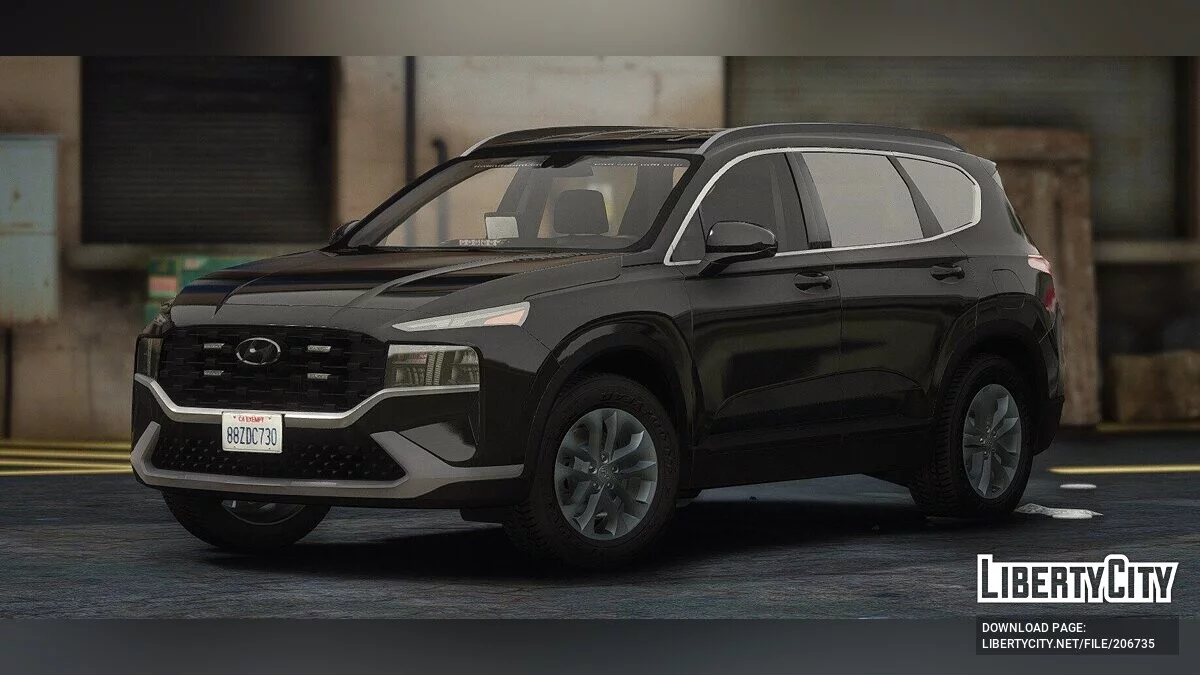 2023 Hyundai Santafe Unmarked v1.1.0 / GTA 5