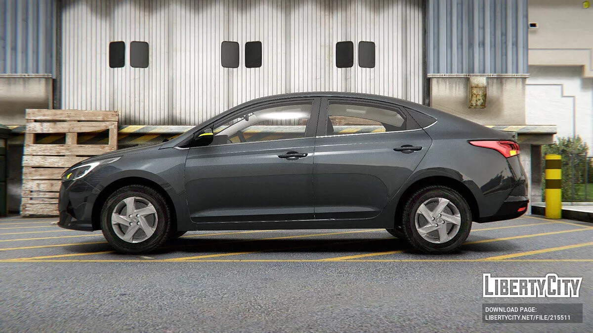 Hyundai Solaris 2022 / GTA 5