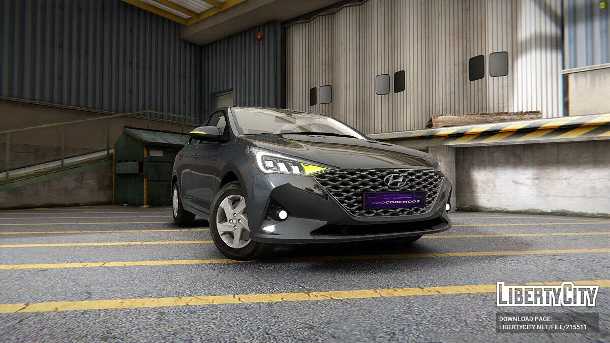 Hyundai Solaris 2022 / GTA 5