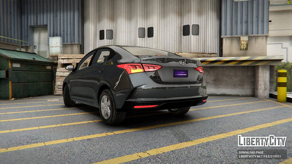 Hyundai Solaris 2022 / GTA 5