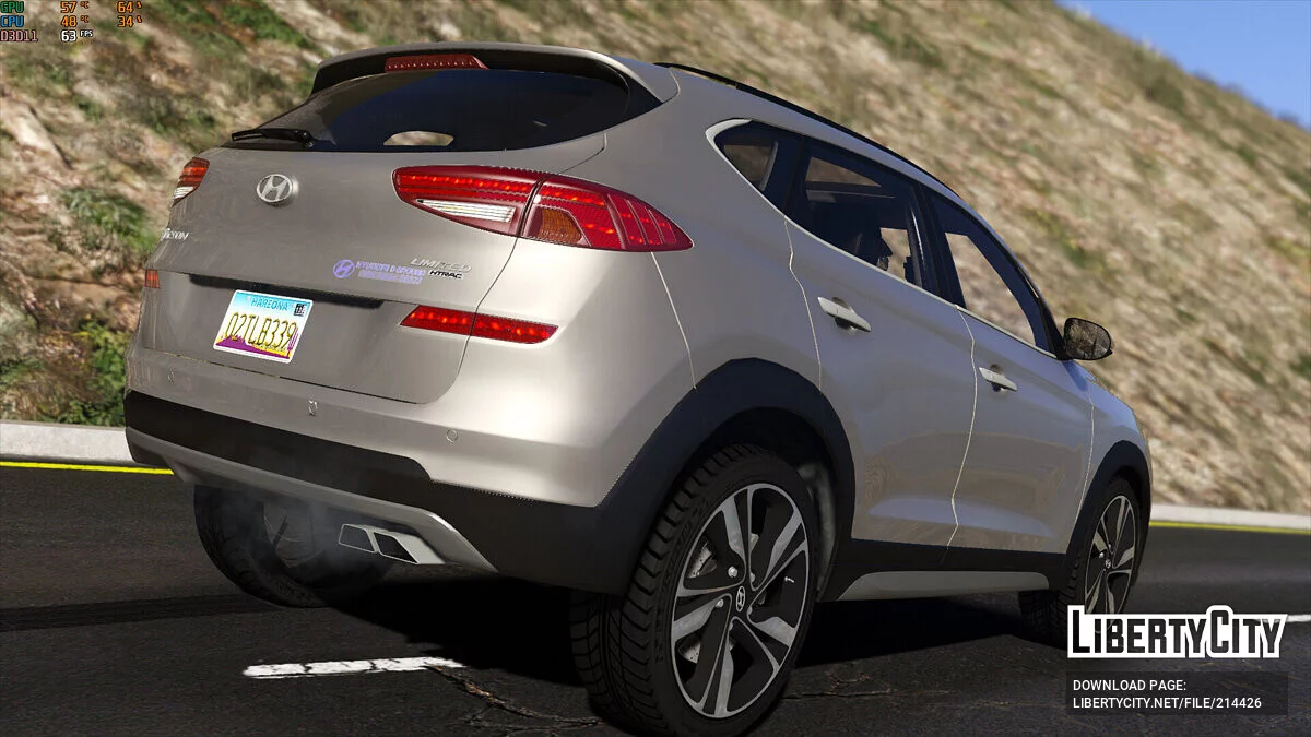Hyundai Tucson 2019 v1.2 / GTA 5