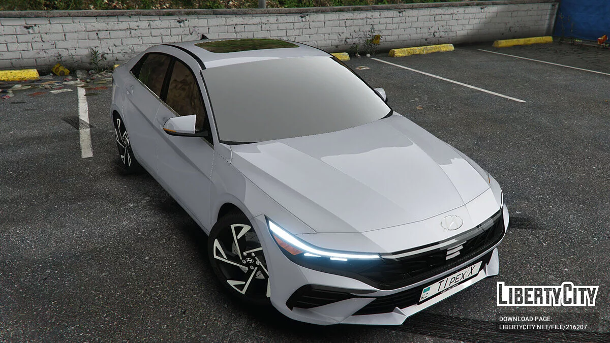Hyundai Elantra 2024 / GTA 5
