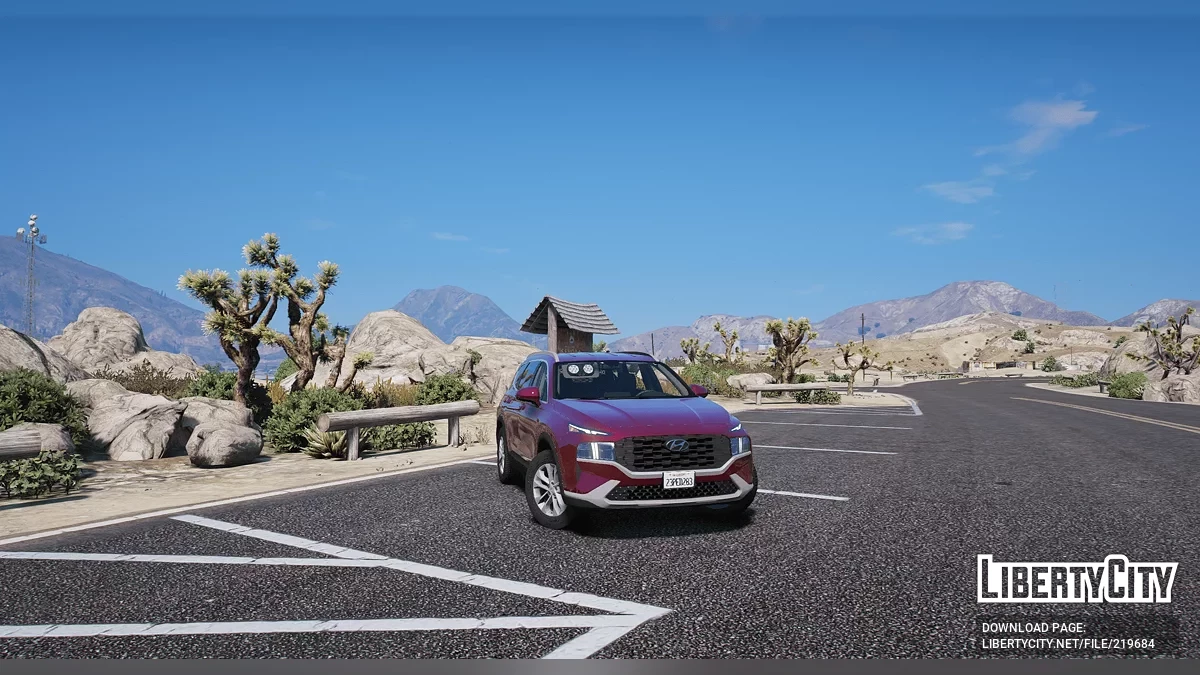 2023 Hyundai Santa fe Unmarked / GTA 5
