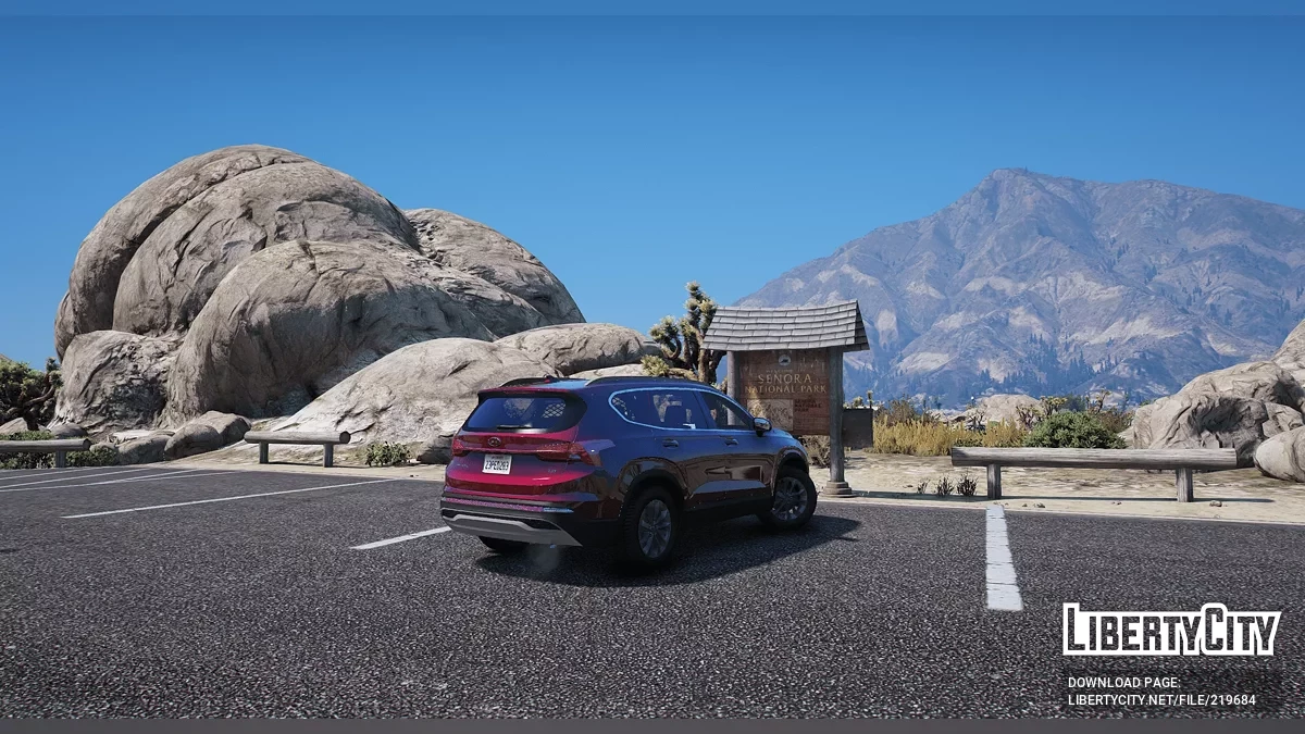 2023 Hyundai Santa fe Unmarked / GTA 5