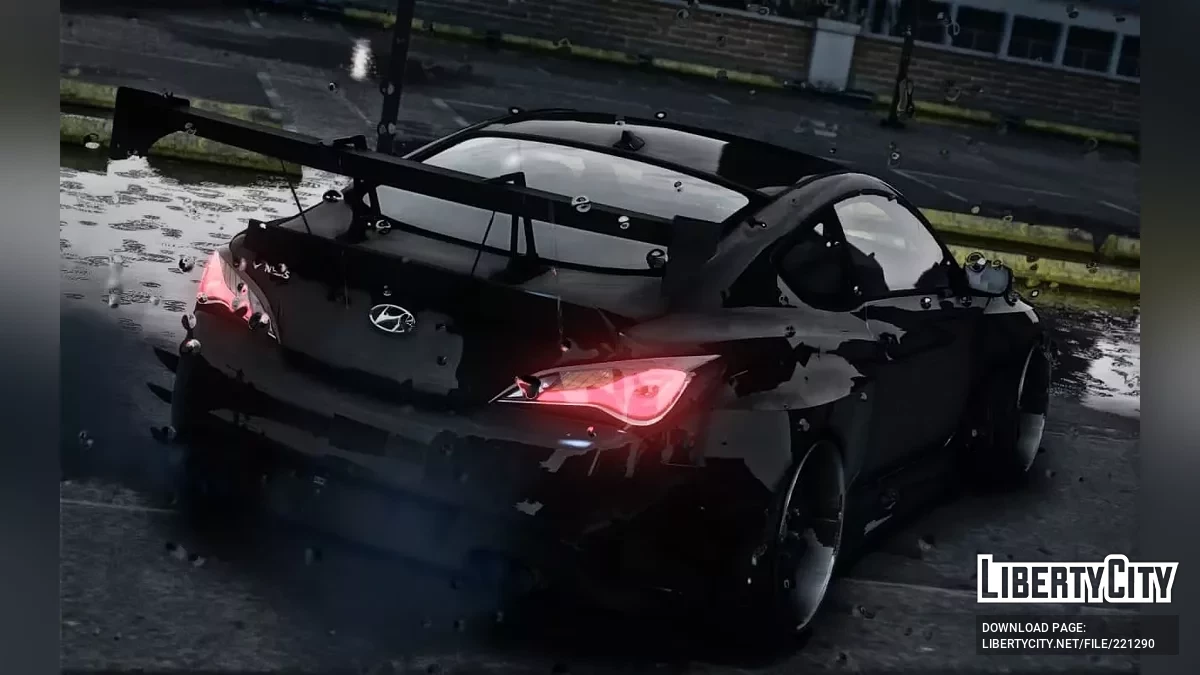 2013 Hyundai Genesis Coupe Rocket Bunny v1.0 / GTA 5