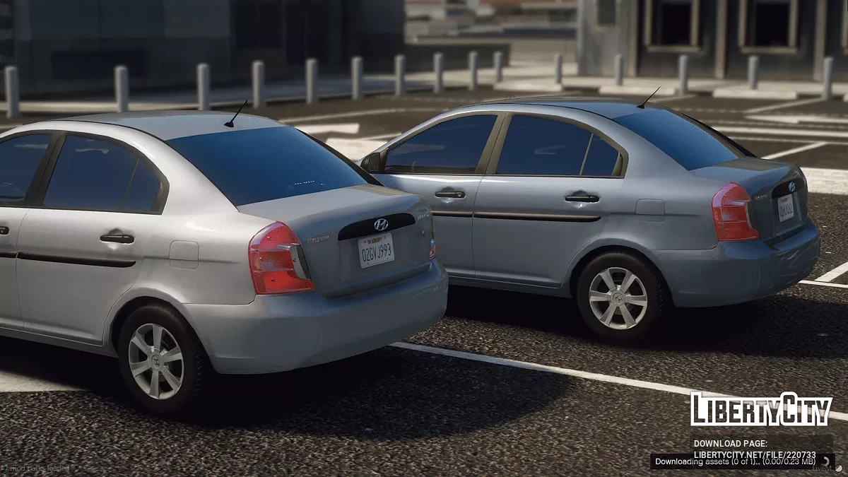 Hyundai Accent 2006 v1.0 / GTA 5