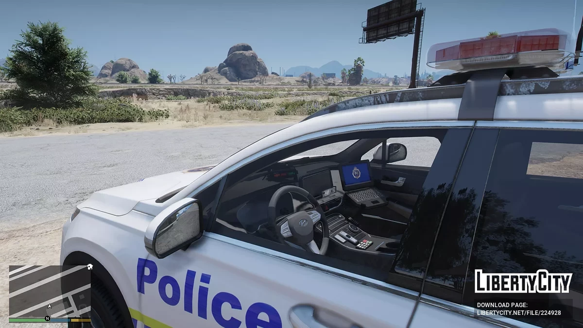 2023 Hyundai Santa Fe Tasmania Police General Duties / GTA 5