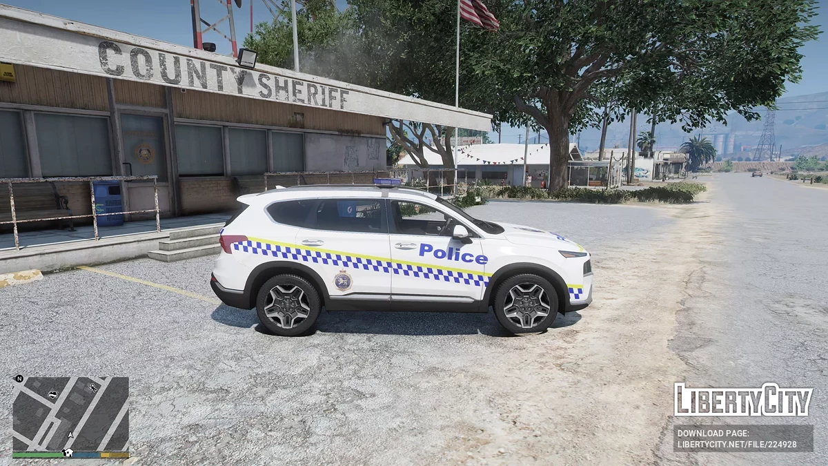 2023 Hyundai Santa Fe Tasmania Police General Duties / GTA 5