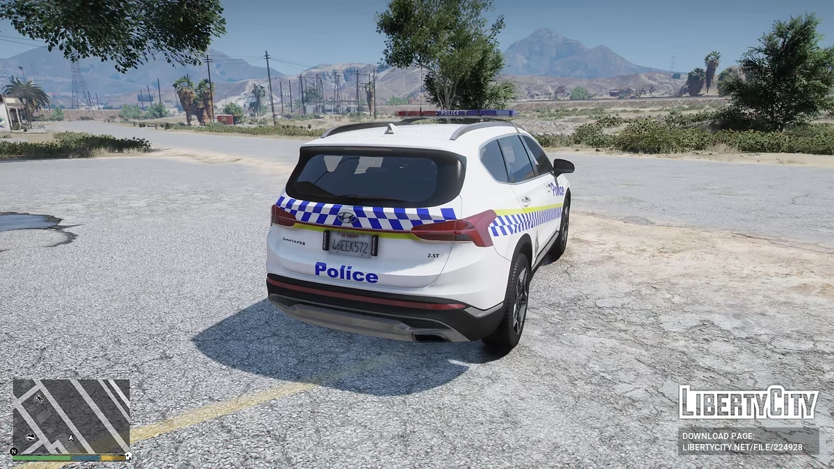 2023 Hyundai Santa Fe Tasmania Police General Duties / GTA 5