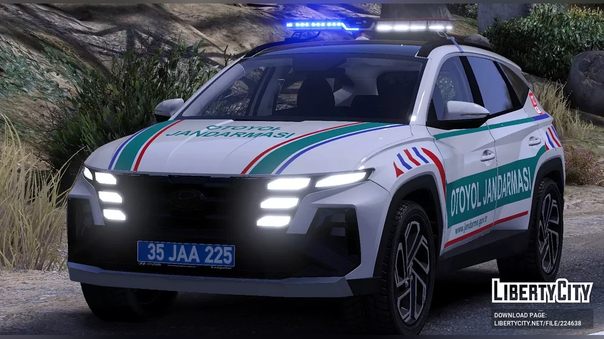 2025 Hyundai Tucson Otoyol Jandarması / GTA 5