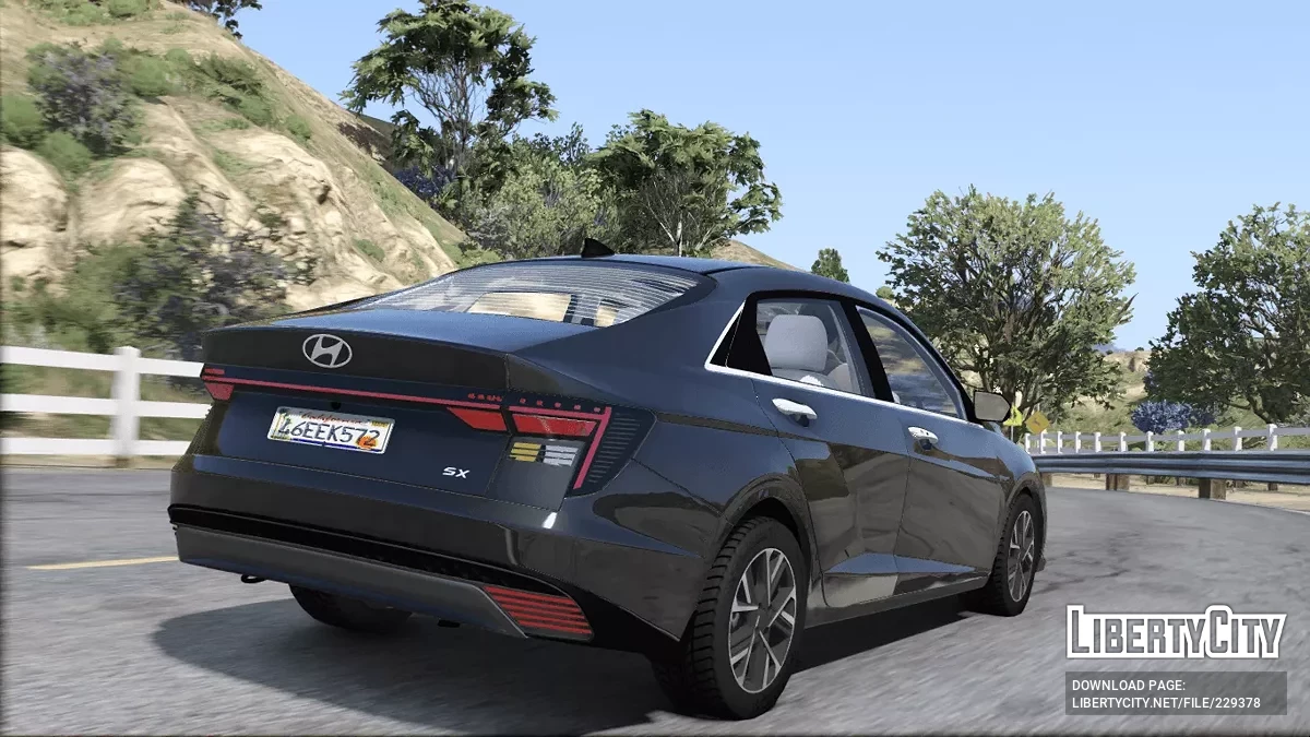 Hyundai Verna 2023 v1 / GTA 5