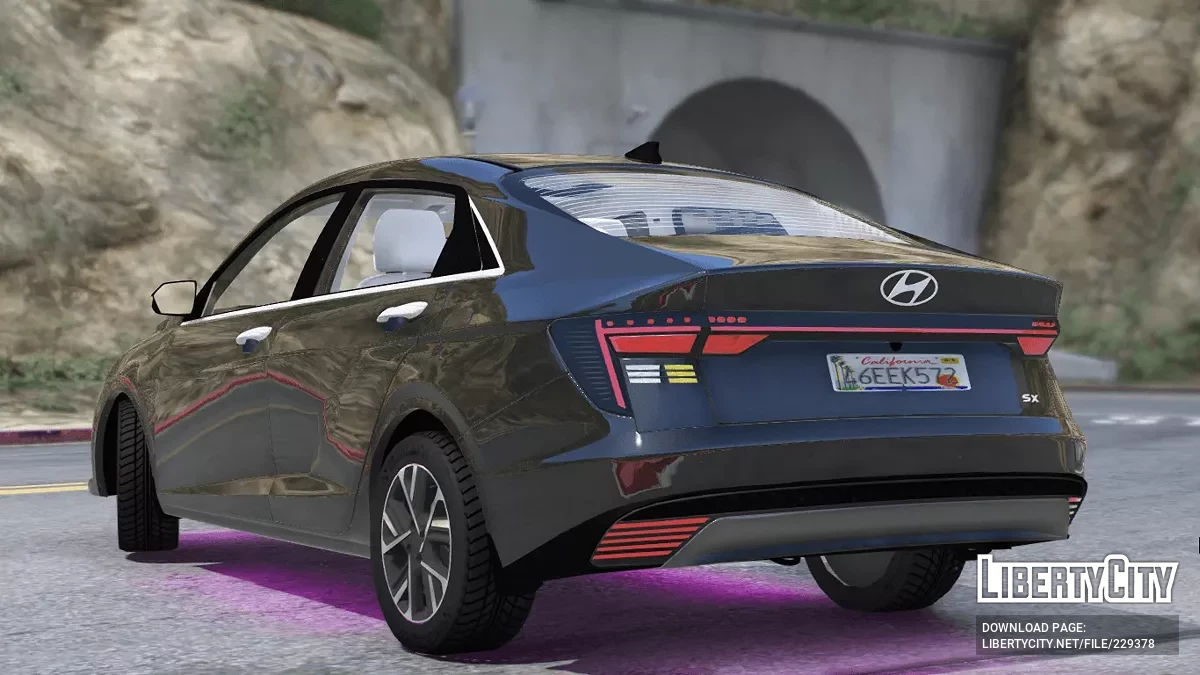 Hyundai Verna 2023 v1 / GTA 5