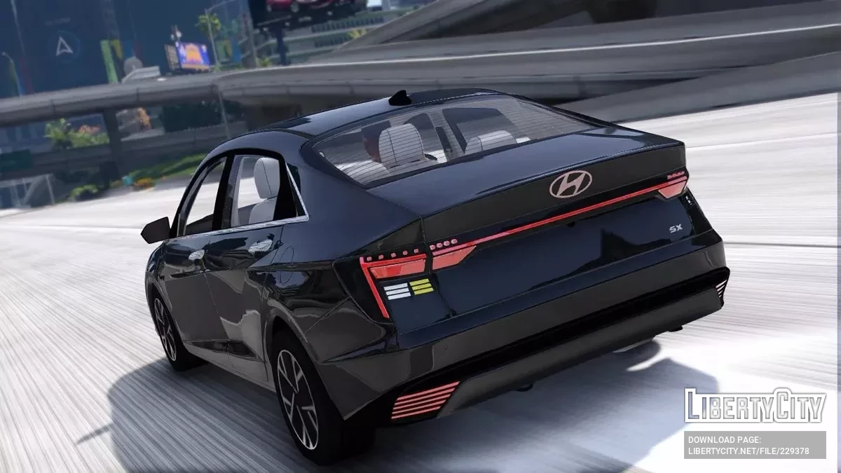 Hyundai Verna 2023 v1 / GTA 5