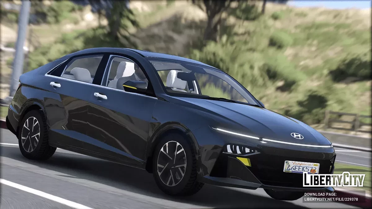 Hyundai Verna 2023 v1 / GTA 5