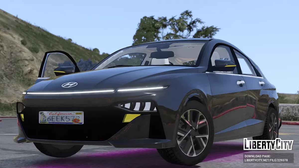 Hyundai Verna 2023 v1 / GTA 5