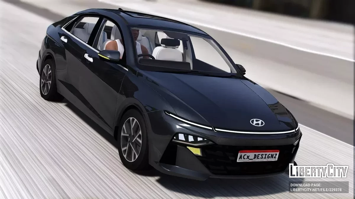 Hyundai Verna 2023 v1 / GTA 5